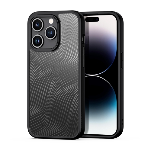 

For iPhone 15 Pro DUX DUCIS Aimo Series Frosted Feel Phone Case(Black)