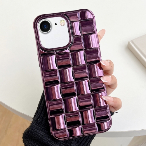 For iPhone 6s Plus / 6 Plus 3D Cube Weave Texture Electroplating Phone Case(Purple)
For iPhone 6s Plus / 6 Plus 3D Cube Weave Texture Electroplating Phone Case(Purple)