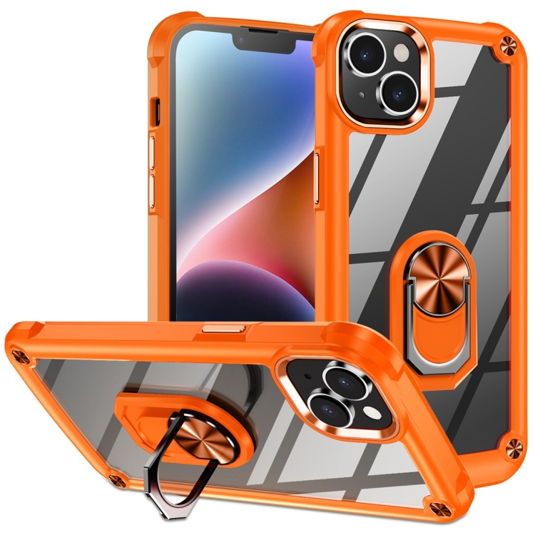 For iPhone 15 Plus TPU + PC Lens Protection Phone Case with Ring Holder(Orange)
For iPhone 15 Plus TPU + PC Lens Protection Phone Case with Ring Holder(Orange)