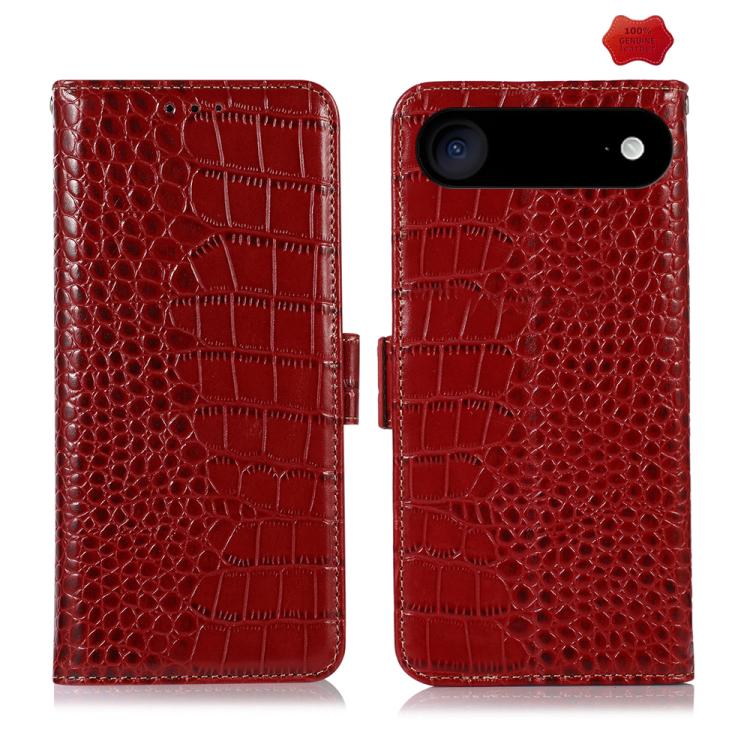 For iPhone Air Crocodile Top Layer Cowhide Leather Phone Case(Red)
For iPhone Air Crocodile Top Layer Cowhide Leather Phone Case(Red)