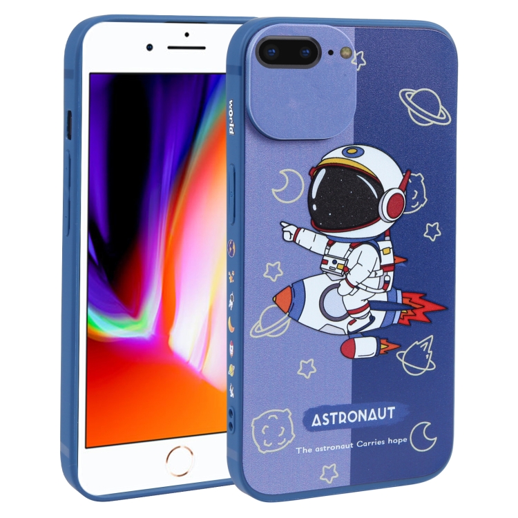 For iPhone 8 Plus / 7 Plus Color Contrast Astronaut Pattern TPU Phone Case(Blue)
For iPhone 8 Plus / 7 Plus Color Contrast Astronaut Pattern TPU Phone Case(Blue)