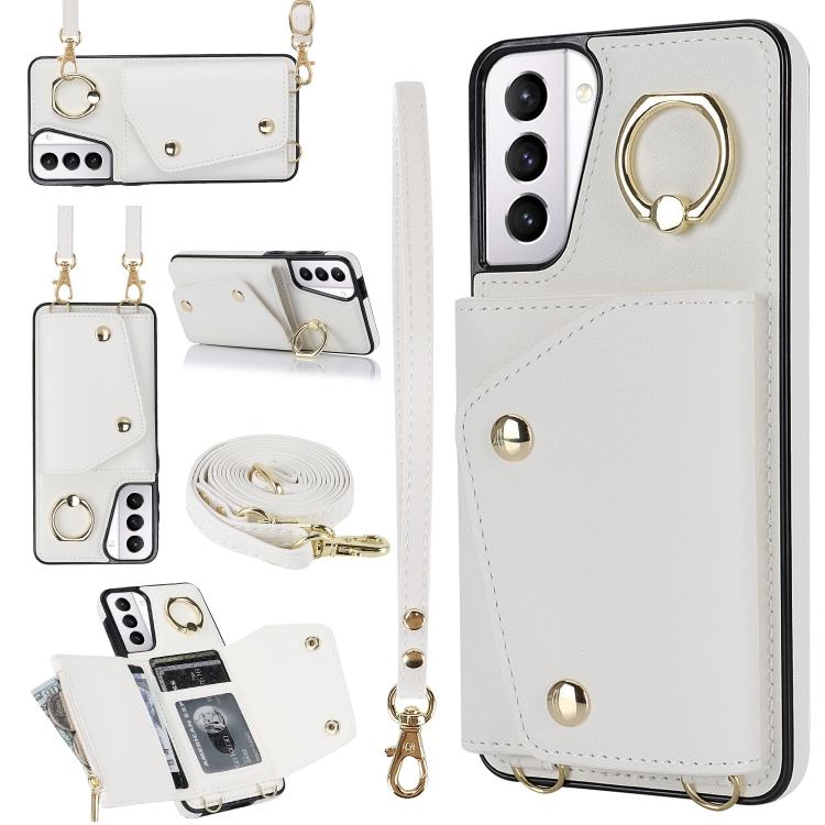 For Samsung Galaxy S21+ 5G Zipper Card Bag Phone Case with Dual Lanyard(White) 
For Samsung Galaxy S21+ 5G Zipper Card Bag Phone Case with Dual Lanyard(White)