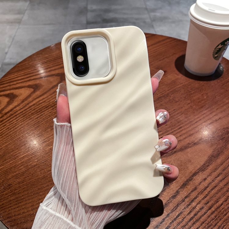 For iPhone X / XS Solid Color Wave Texture TPU Phone Case(Beige)
For iPhone X / XS Solid Color Wave Texture TPU Phone Case(Beige)