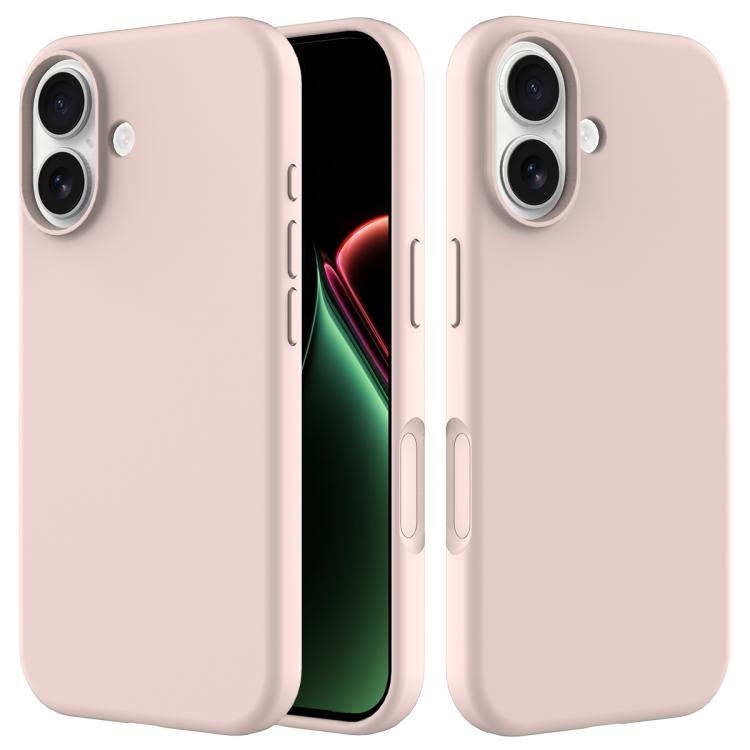For iPhone 17 Solid Color Silicone Phone Case(Sand Pink)
For iPhone 17 Solid Color Silicone Phone Case(Sand Pink)