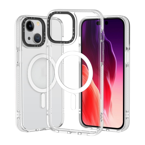 For iPhone 15 Plus Magsafe Magnetic Shockproof TPU + PC Phone Case(Transparent)
For iPhone 15 Plus Magsafe Magnetic Shockproof TPU + PC Phone Case(Transparent)