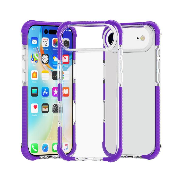 For iPhone 17 Air Four-corner Shockproof TPU Hybrid Acrylic Phone Case(Purple)
For iPhone 17 Air Four-corner Shockproof TPU Hybrid Acrylic Phone Case(Purple)