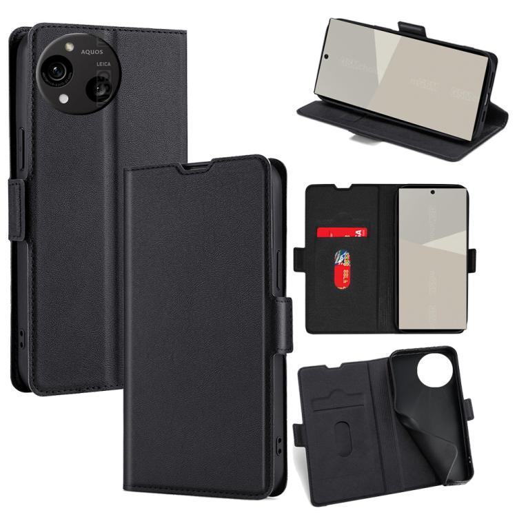 For Sharp Aquos R10 Ultra-thin Voltage Side Buckle Horizontal Flip Leather Phone Case(Black)
For Sharp Aquos R10 Ultra-thin Voltage Side Buckle Horizontal Flip Leather Phone Case(Black)
