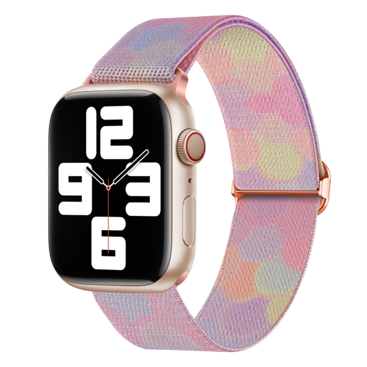 For Apple Watch SE 2022 44mm Painted Pattern Nylon Replacement Watch Band(Symphony Bubbles)
For Apple Watch SE 2022 44mm Painted Pattern Nylon Replacement Watch Band(Symphony Bubbles)