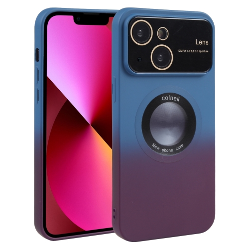 For iPhone 13 Gradient Silicone Shockproof Magsafe Phone Case with Lens Film(Blue Red)
For iPhone 13 Gradient Silicone Shockproof Magsafe Phone Case with Lens Film(Blue Red)