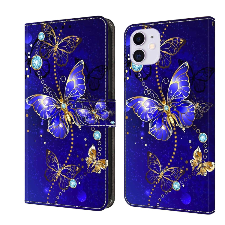 For iPhone 11 Crystal 3D Shockproof Protective Leather Phone Case(Diamond Butterfly)
For iPhone 11 Crystal 3D Shockproof Protective Leather Phone Case(Diamond Butterfly)