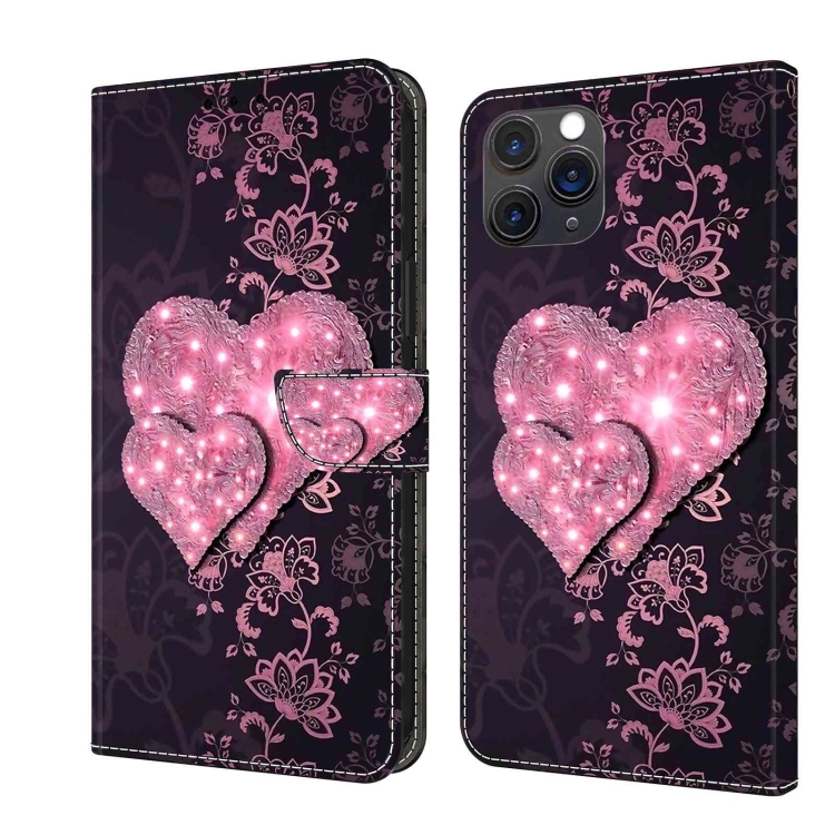 For iPhone 11 Pro Max Crystal 3D Shockproof Protective Leather Phone Case(Lace Love)
For iPhone 11 Pro Max Crystal 3D Shockproof Protective Leather Phone Case(Lace Love)