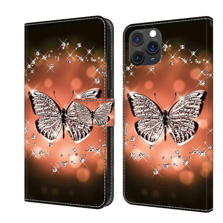 For iPhone 11 Pro Max Crystal 3D Shockproof Protective Leather Phone Case(Crystal Butterfly)
For iPhone 11 Pro Max Crystal 3D Shockproof Protective Leather Phone Case(Crystal Butterfly)