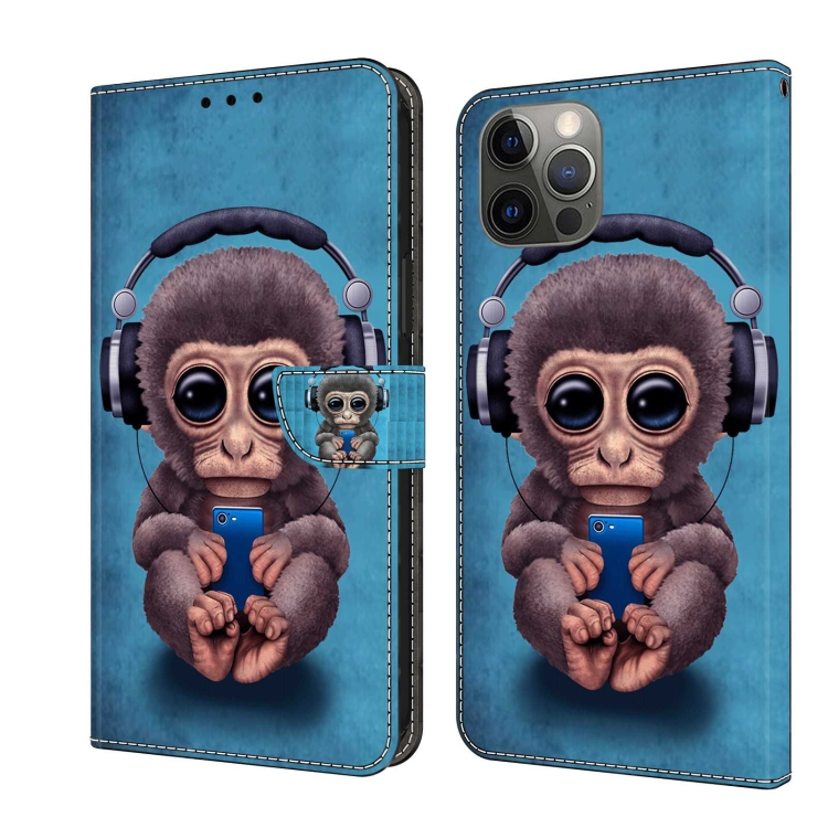For iPhone 12 / 12 Pro Crystal 3D Shockproof Protective Leather Phone Case(Orangutan)
For iPhone 12 / 12 Pro Crystal 3D Shockproof Protective Leather Phone Case(Orangutan)