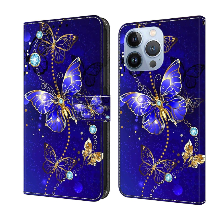 For iPhone 13 Pro Crystal 3D Shockproof Protective Leather Phone Case(Diamond Butterfly)
For iPhone 13 Pro Crystal 3D Shockproof Protective Leather Phone Case(Diamond Butterfly)