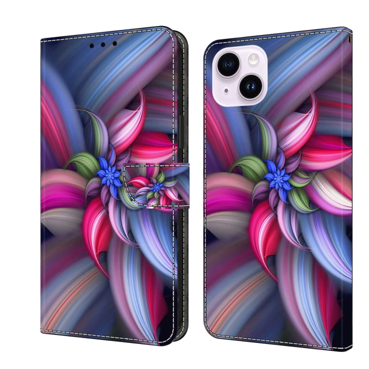 For iPhone 14 Plus Crystal 3D Shockproof Protective Leather Phone Case(Colorful Flower)
For iPhone 14 Plus Crystal 3D Shockproof Protective Leather Phone Case(Colorful Flower)