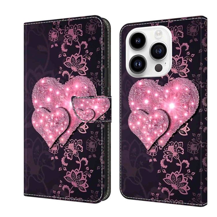 For iPhone 14 Pro Crystal 3D Shockproof Protective Leather Phone Case(Lace Love)
For iPhone 14 Pro Crystal 3D Shockproof Protective Leather Phone Case(Lace Love)