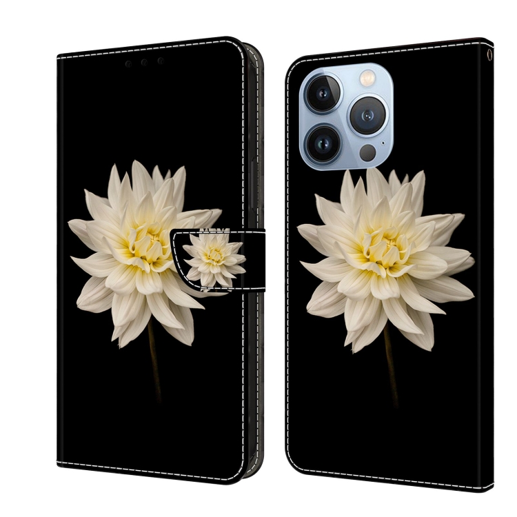 For iPhone 14 Pro Max Crystal 3D Shockproof Protective Leather Phone Case(White Flower)
For iPhone 14 Pro Max Crystal 3D Shockproof Protective Leather Phone Case(White Flower)