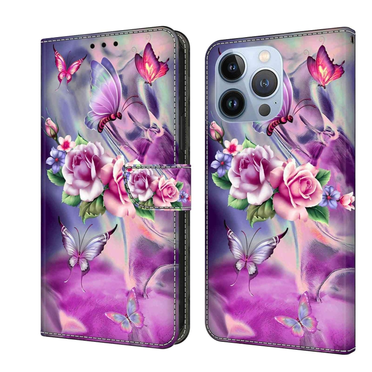 For iPhone 14 Pro Max Crystal 3D Shockproof Protective Leather Phone Case(Butterfly)
For iPhone 14 Pro Max Crystal 3D Shockproof Protective Leather Phone Case(Butterfly)