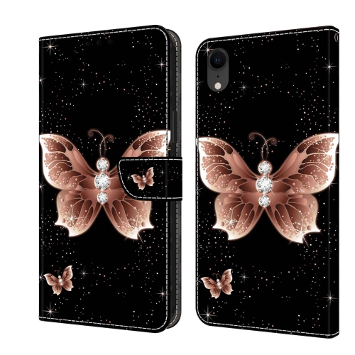 For iPhone XR Crystal 3D Shockproof Protective Leather Phone Case(Pink Diamond Butterfly)
For iPhone XR Crystal 3D Shockproof Protective Leather Phone Case(Pink Diamond Butterfly)