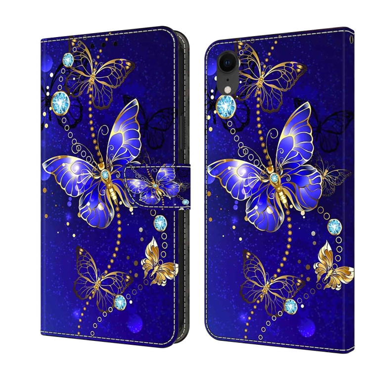 For iPhone XR Crystal 3D Shockproof Protective Leather Phone Case(Diamond Butterfly)
For iPhone XR Crystal 3D Shockproof Protective Leather Phone Case(Diamond Butterfly)