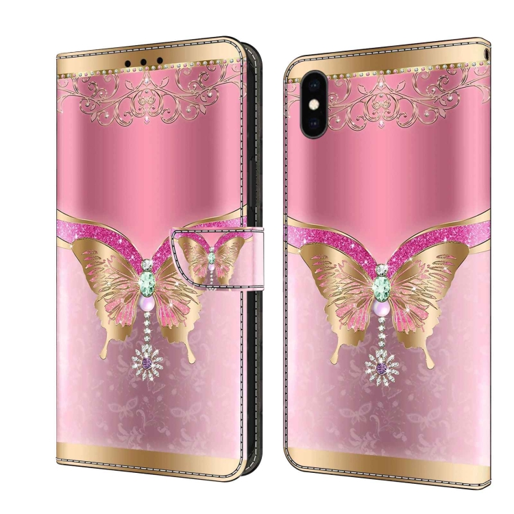 For iPhone XS Max Crystal 3D Shockproof Protective Leather Phone Case(Pink Bottom Butterfly)
For iPhone XS Max Crystal 3D Shockproof Protective Leather Phone Case(Pink Bottom Butterfly)