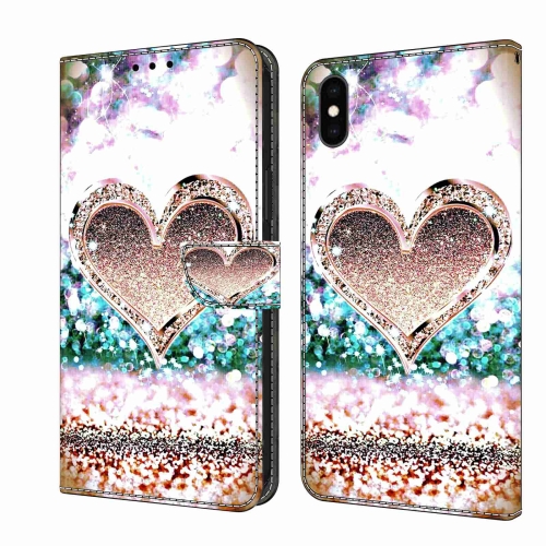 For iPhone XS Max Crystal 3D Shockproof Protective Leather Phone Case(Pink Diamond Heart)
For iPhone XS Max Crystal 3D Shockproof Protective Leather Phone Case(Pink Diamond Heart)