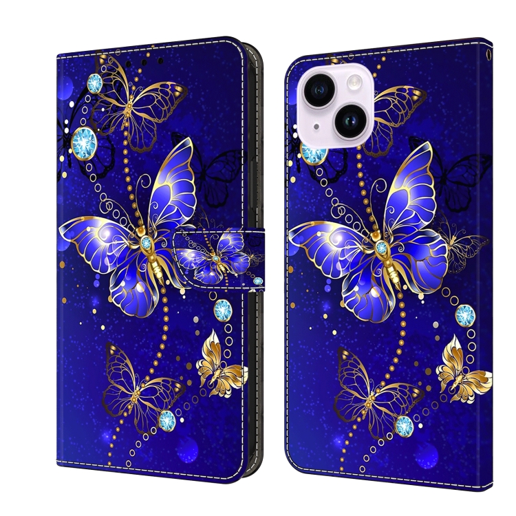 For iPhone 15 Plus Crystal 3D Shockproof Protective Leather Phone Case(Diamond Butterfly)
For iPhone 15 Plus Crystal 3D Shockproof Protective Leather Phone Case(Diamond Butterfly)