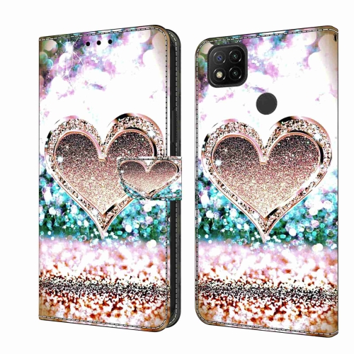 For Xiaomi Redmi 9C Crystal 3D Shockproof Protective Leather Phone Case(Pink Diamond Heart)
For Xiaomi Redmi 9C Crystal 3D Shockproof Protective Leather Phone Case(Pink Diamond Heart)