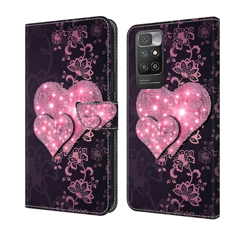 For Xiaomi Redmi 10 Crystal 3D Shockproof Protective Leather Phone Case(Lace Love)
For Xiaomi Redmi 10 Crystal 3D Shockproof Protective Leather Phone Case(Lace Love)