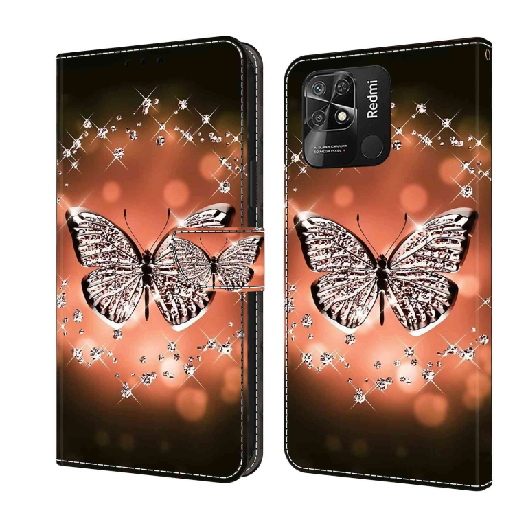 For Xiaomi Redmi 10C Crystal 3D Shockproof Protective Leather Phone Case(Crystal Butterfly)
For Xiaomi Redmi 10C Crystal 3D Shockproof Protective Leather Phone Case(Crystal Butterfly)