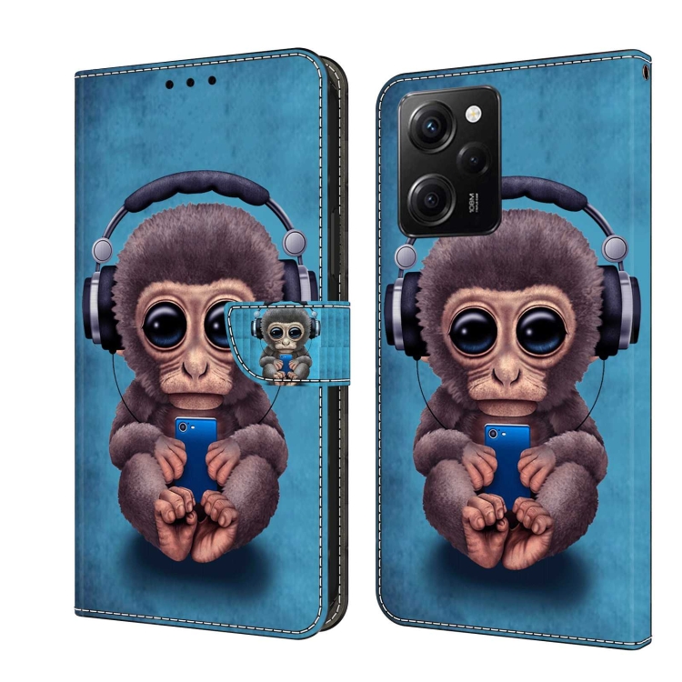 For Xiaomi Redmi Note 12 Pro Global Crystal 3D Shockproof Protective Leather Phone Case(Orangutan)
For Xiaomi Redmi Note 12 Pro Global Crystal 3D Shockproof Protective Leather Phone Case(Orangutan)