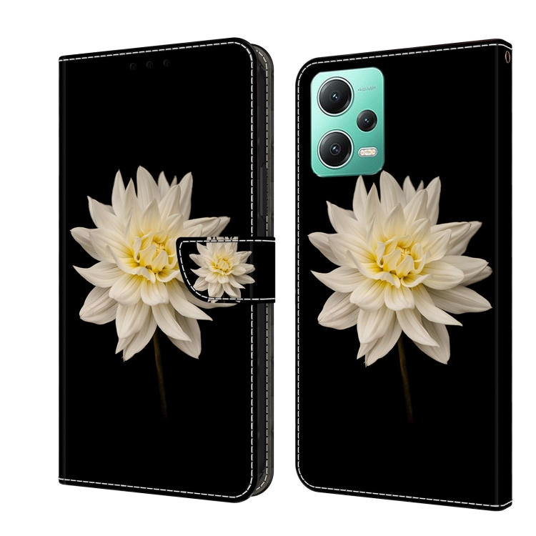 For Xiaomi Redmi Note 12 5G Global / Poco X5 Crystal 3D Shockproof Protective Leather Phone Case(White Flower)
For Xiaomi Redmi Note 12 5G Global / Poco X5 Crystal 3D Shockproof Protective Leather Phone Case(White Flower)