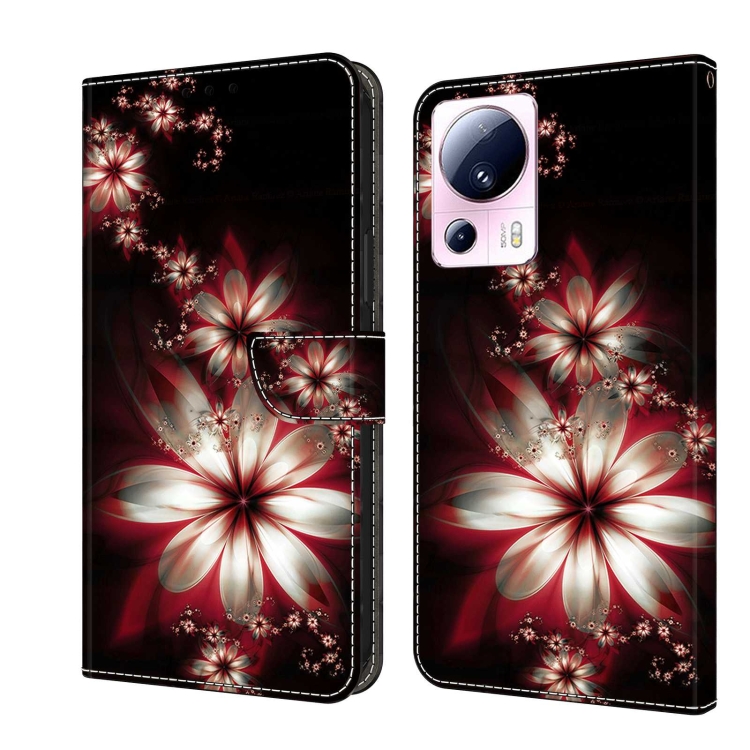 For Xiaomi 13 Lite Crystal 3D Shockproof Protective Leather Phone Case(Fantastic Flower)
For Xiaomi 13 Lite Crystal 3D Shockproof Protective Leather Phone Case(Fantastic Flower)
