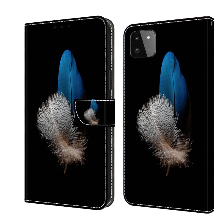 For Samsung Galaxy A22 5G Crystal 3D Shockproof Protective Leather Phone Case(Two Branches)
For Samsung Galaxy A22 5G Crystal 3D Shockproof Protective Leather Phone Case(Two Branches)