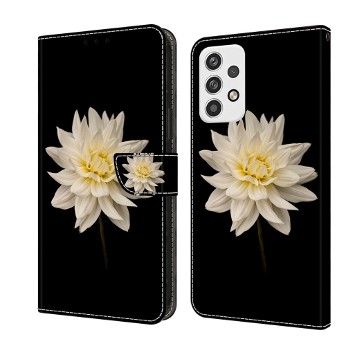For Samsung Galaxy A23 5G Crystal 3D Shockproof Protective Leather Phone Case(White Flower)
For Samsung Galaxy A23 5G Crystal 3D Shockproof Protective Leather Phone Case(White Flower)
