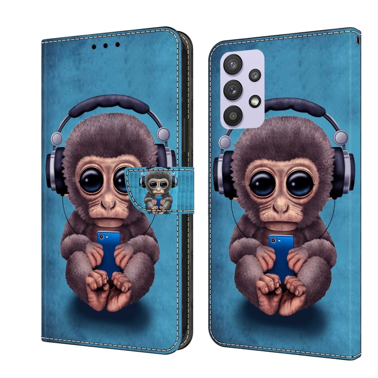 For Samsung Galaxy A32 5G Crystal 3D Shockproof Protective Leather Phone Case(Orangutan)
For Samsung Galaxy A32 5G Crystal 3D Shockproof Protective Leather Phone Case(Orangutan)
