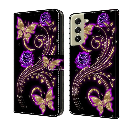 For Samsung Galaxy S21 FE 5G Crystal 3D Shockproof Protective Leather Phone Case(Purple Flower Butterfly)
For Samsung Galaxy S21 FE 5G Crystal 3D Shockproof Protective Leather Phone Case(Purple Flower Butterfly)