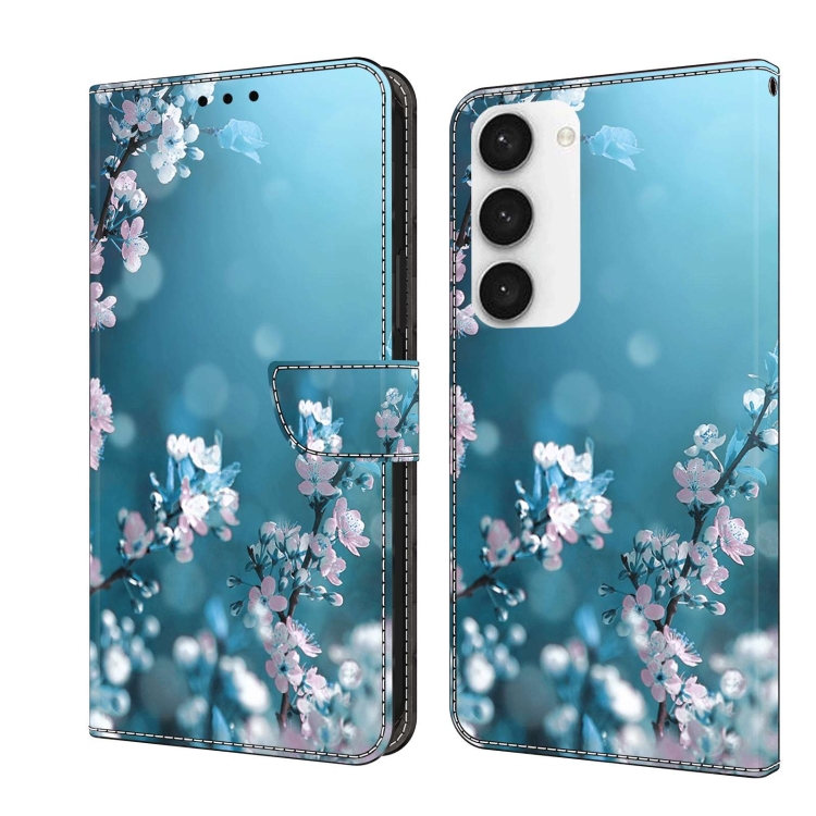 For Samsung Galaxy S23 Crystal 3D Shockproof Protective Leather Phone Case(Plum Flower)
For Samsung Galaxy S23 Crystal 3D Shockproof Protective Leather Phone Case(Plum Flower)