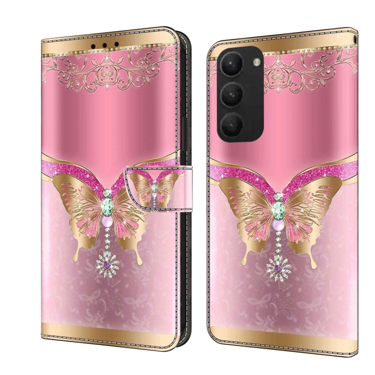 For Samsung Galaxy S23+ Crystal 3D Shockproof Protective Leather Phone Case(Pink Bottom Butterfly)
For Samsung Galaxy S23+ Crystal 3D Shockproof Protective Leather Phone Case(Pink Bottom Butterfly)