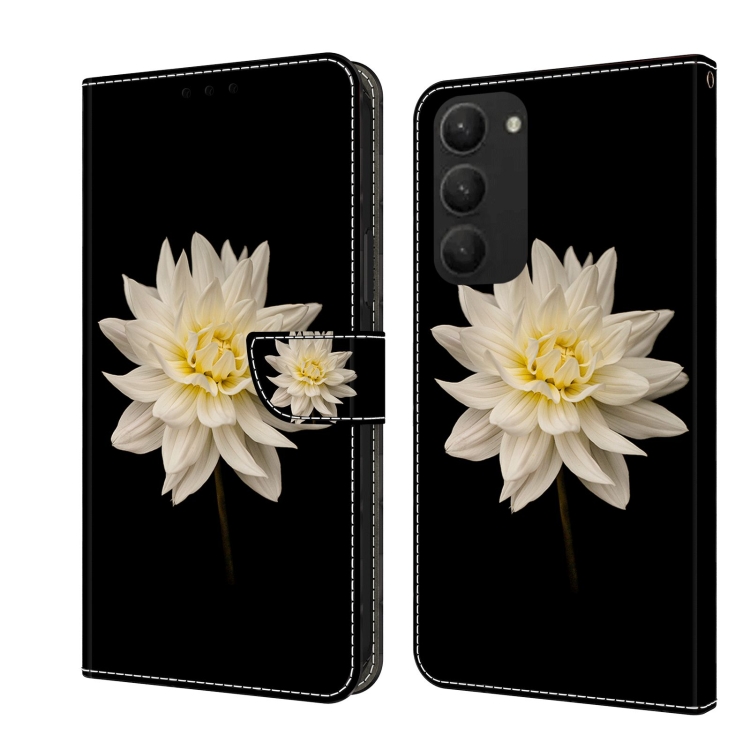 For Samsung Galaxy S23+ Crystal 3D Shockproof Protective Leather Phone Case(White Flower)
For Samsung Galaxy S23+ Crystal 3D Shockproof Protective Leather Phone Case(White Flower)
