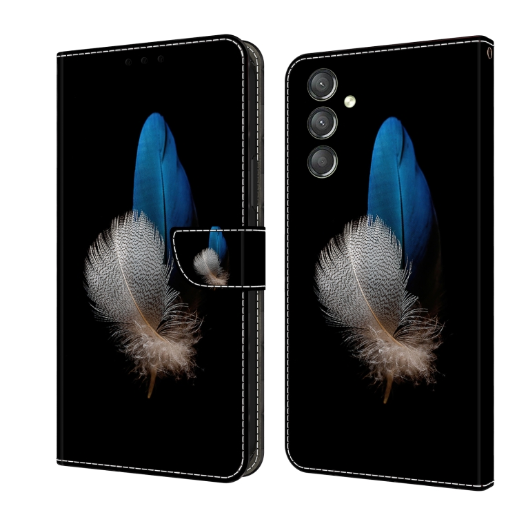 For Samsung Galaxy A24 Crystal 3D Shockproof Protective Leather Phone Case(Two Branches)
For Samsung Galaxy A24 Crystal 3D Shockproof Protective Leather Phone Case(Two Branches)