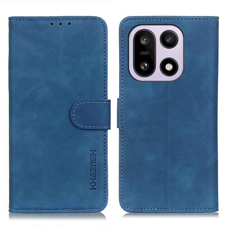 For OnePlus 15 KHAZNEH Retro Texture Leather Phone Case(Blue)
For OnePlus 15 KHAZNEH Retro Texture Leather Phone Case(Blue)