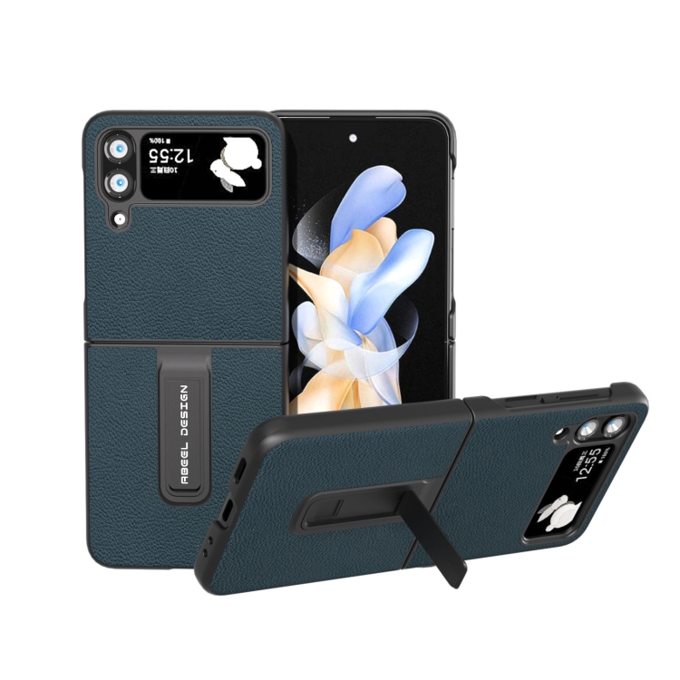 For Samsung Galaxy Z Flip4 Genuine Leather + PC Litchi Texture Phone Case with Holder(Green)
For Samsung Galaxy Z Flip4 Genuine Leather + PC Litchi Texture Phone Case with Holder(Green)