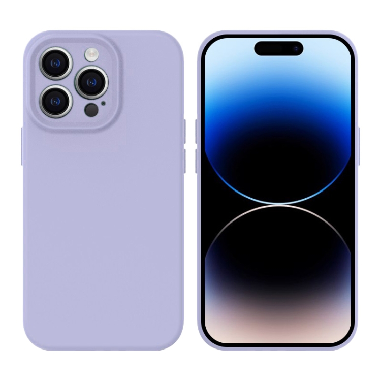 For iPhone 14 Pro Max Liquid Silicone MagSafe Precision Hole Phone Case(Light Purple)
For iPhone 14 Pro Max Liquid Silicone MagSafe Precision Hole Phone Case(Light Purple)