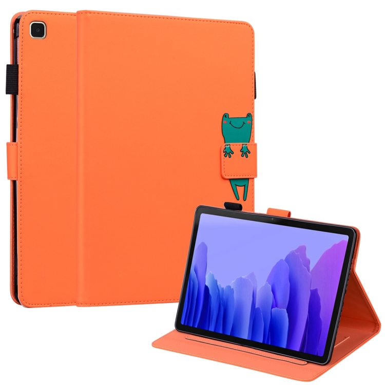 For Samsung Galaxy Tab A7 10.4 T500 Cartoon Buckle Leather Tablet Case(Orange)
For Samsung Galaxy Tab A7 10.4 T500 Cartoon Buckle Leather Tablet Case(Orange)