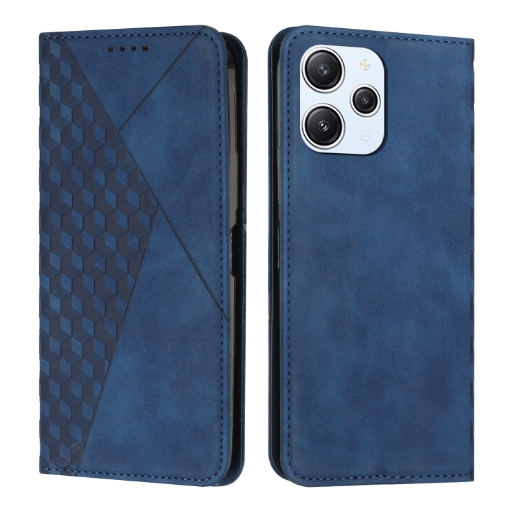 For Xiaomi Redmi 12 4G Diamond Splicing Skin Feel Magnetic Leather Phone Case(Blue)
For Xiaomi Redmi 12 4G Diamond Splicing Skin Feel Magnetic Leather Phone Case(Blue)