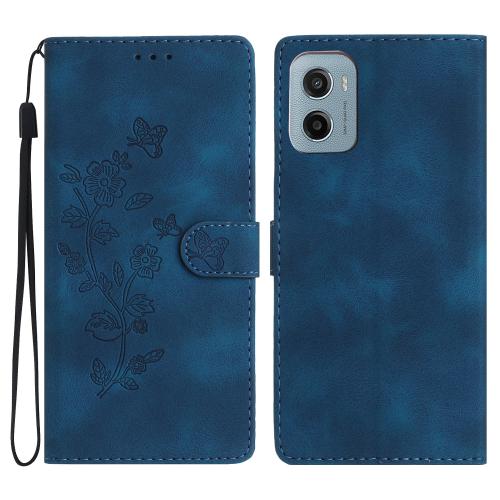 For Motorola Moto E15 Flower Butterfly Embossing Pattern Leather Phone Case(Blue)
For Motorola Moto E15 Flower Butterfly Embossing Pattern Leather Phone Case(Blue)
