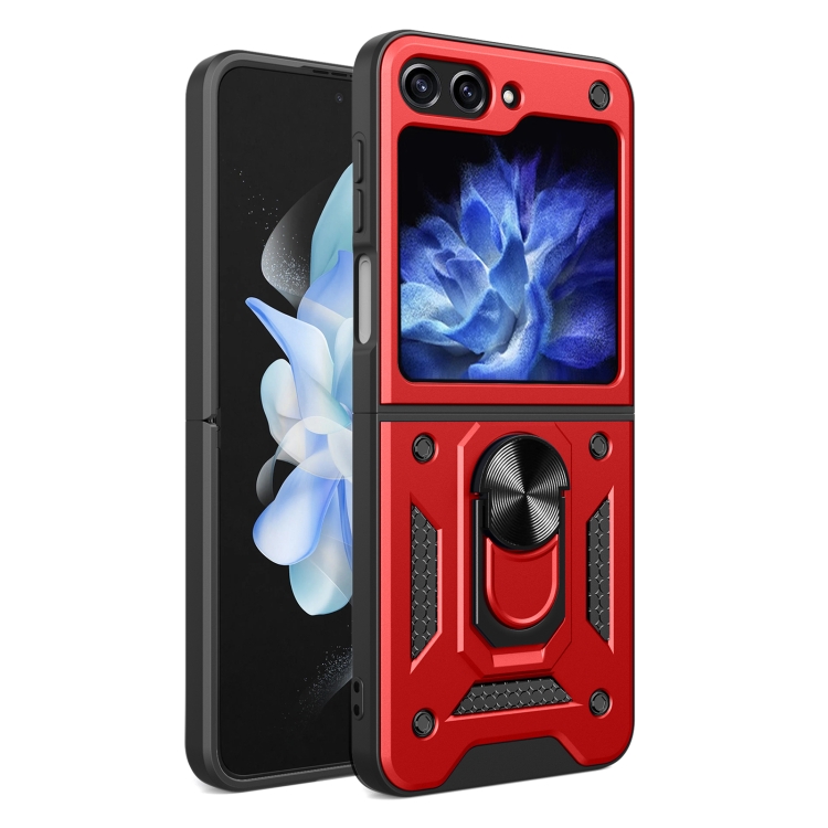 For Samsung Galaxy Z Flip6 / Flip7 FE Armor Magnetic Bracket TPU+PC Phone Case(Red)
For Samsung Galaxy Z Flip6 / Flip7 FE Armor Magnetic Bracket TPU+PC Phone Case(Red)