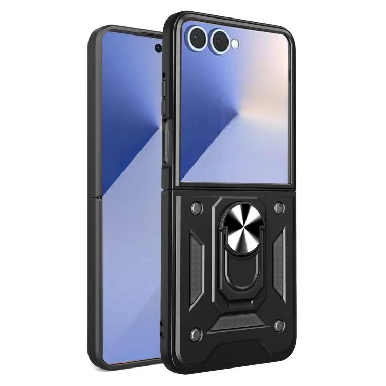 For Samsung Galaxy Z Flip8 5G Armor Magnetic Bracket TPU+PC Phone Case(Black)
For Samsung Galaxy Z Flip8 5G Armor Magnetic Bracket TPU+PC Phone Case(Black)