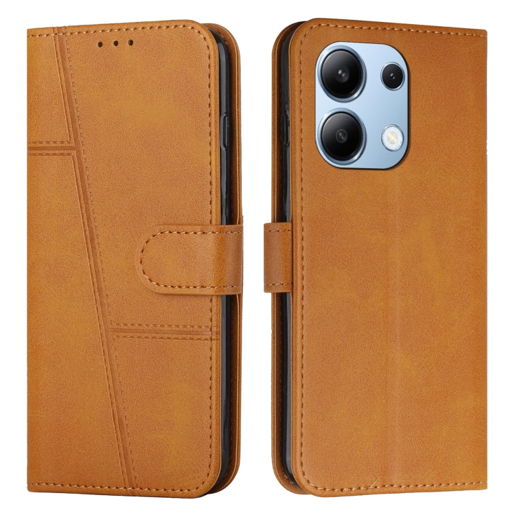 For Xiaomi Redmi Note 13 4G Global Stitching Calf Texture Buckle Leather Phone Case(Yellow)
For Xiaomi Redmi Note 13 4G Global Stitching Calf Texture Buckle Leather Phone Case(Yellow)
